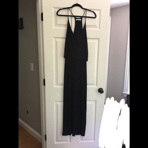 Black Fitted Maxi dress